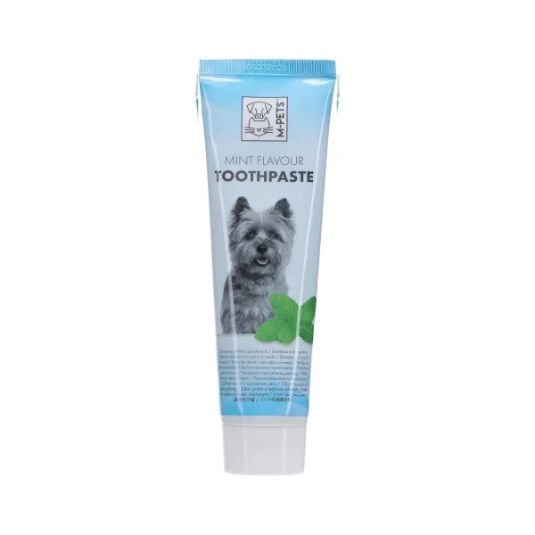 خمیر دندان سگ و گربه ام پتس با طعم نعناع M-pets Toothpaste Mint Flavour